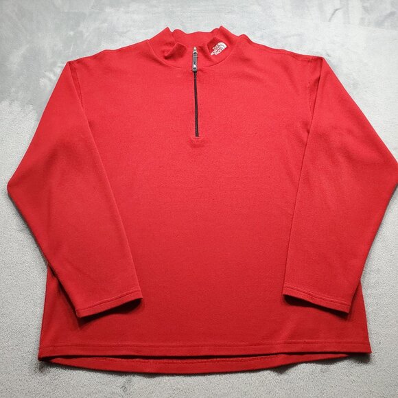 The North Face Other - The North Face Flight Series 1/4 Zip Pullover Long Sleeve Sweater Red Men Sz L